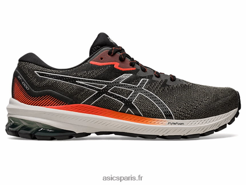 Hommes Asics gt-1000 11 tr baignade nature BXL8B2812 baignade nature/olive