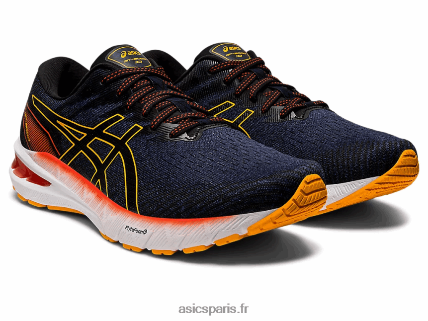 Hommes Asics gt-2000 10 BXL8B21202 océan profond/ambre
