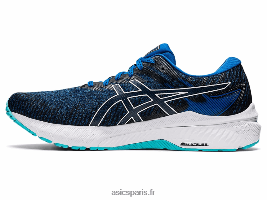 Hommes Asics gt-2000 10 BXL8B21465 promenade du lac/blanc