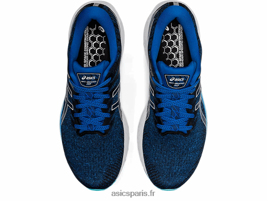 Hommes Asics gt-2000 10 BXL8B21465 promenade du lac/blanc
