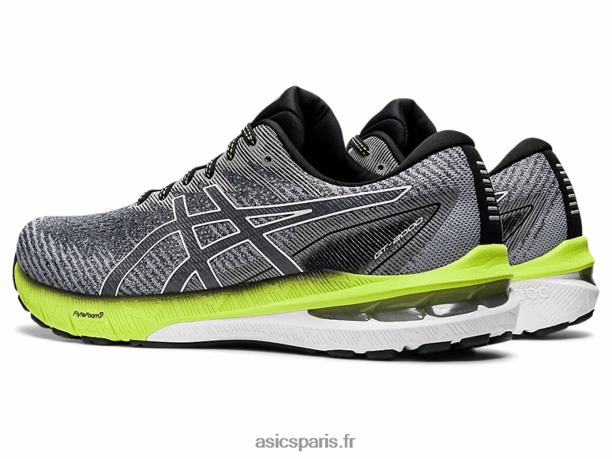 Hommes Asics gt-2000 10 BXL8B21475 transporteur gris/blanc