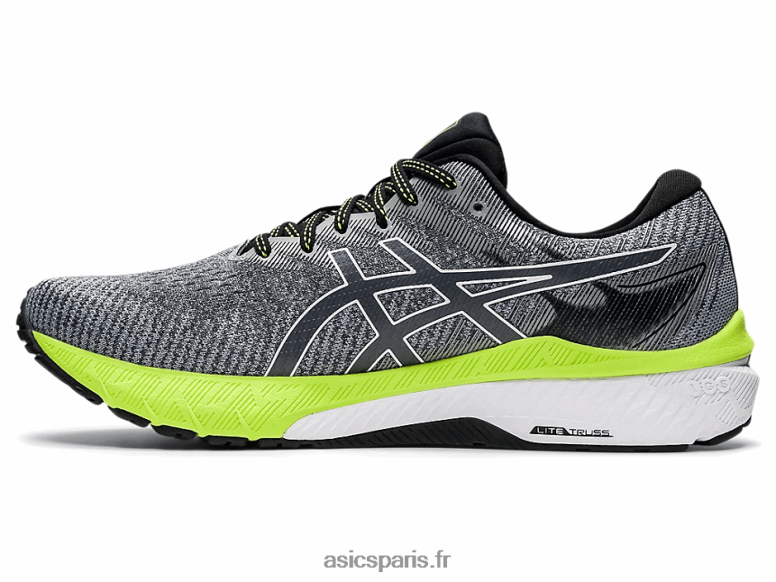 Hommes Asics gt-2000 10 BXL8B21475 transporteur gris/blanc