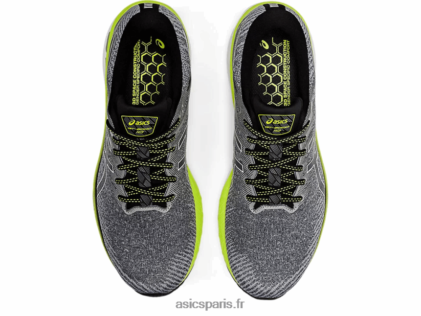 Hommes Asics gt-2000 10 BXL8B21475 transporteur gris/blanc
