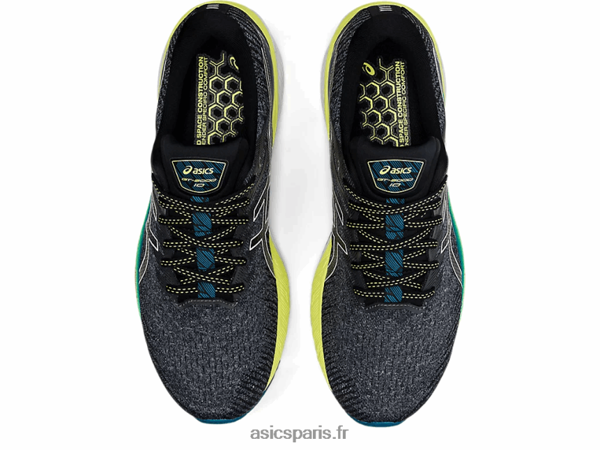 Hommes Asics gt-2000 10 BXL8B21686 métropole/gris graphite