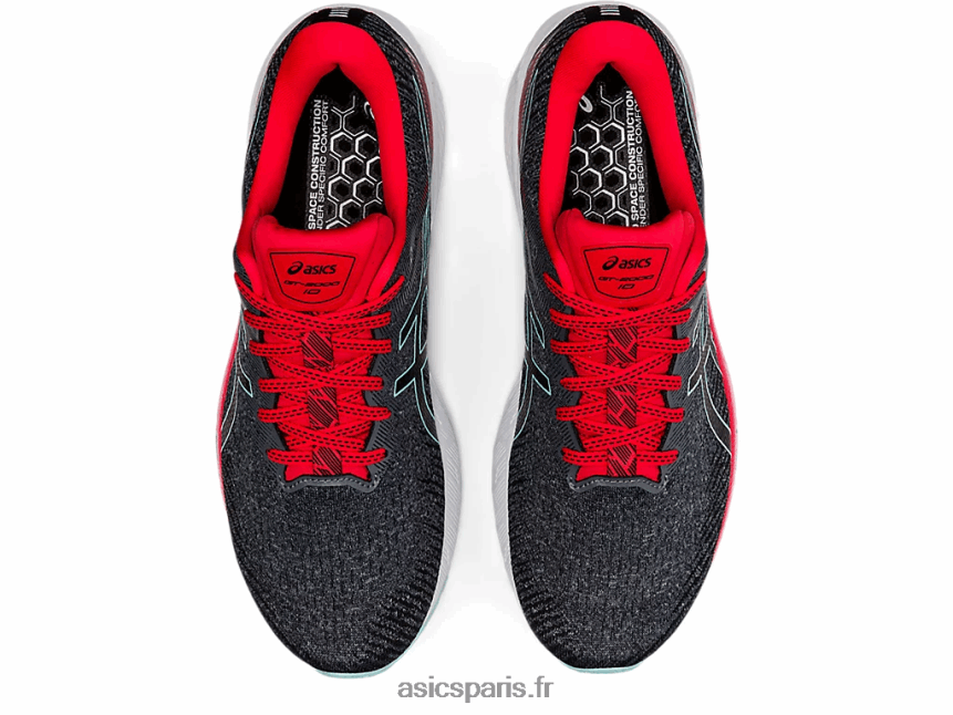 Hommes Asics gt-2000 10 BXL8B21695 métropole/rouge électrique