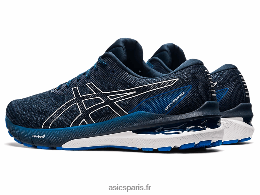 Hommes Asics gt-2000 10 BXL8B21697 bleu tonnerre/bleu français