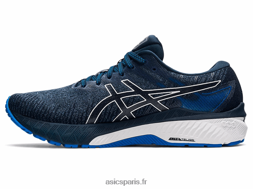 Hommes Asics gt-2000 10 BXL8B21697 bleu tonnerre/bleu français