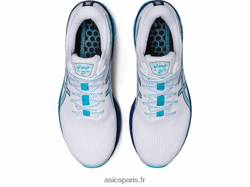 Hommes Asics gt-2000 10 BXL8B2603 blanc/menthe glacée