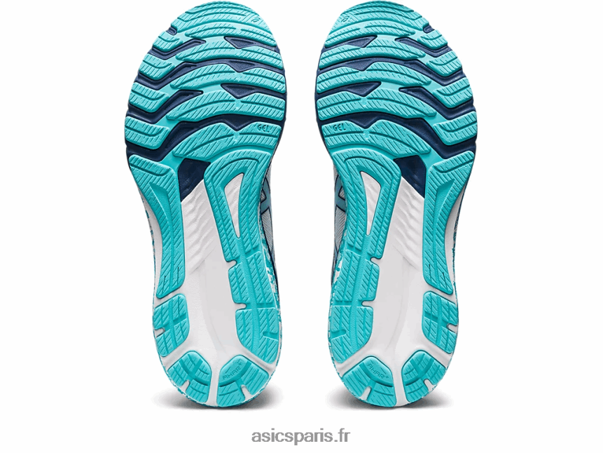 Hommes Asics gt-2000 10 BXL8B2603 blanc/menthe glacée