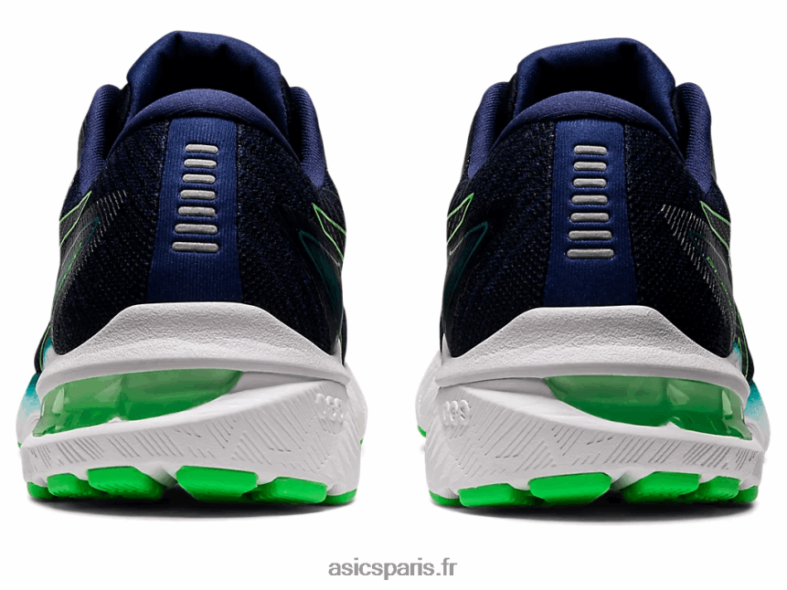 Hommes Asics gt-2000 10 BXL8B2962 océan profond/nouvelle feuille