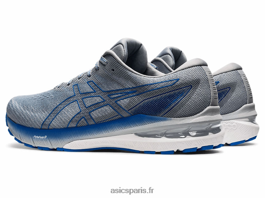 Hommes Asics gt-2000 10 de large BXL8B21683 plaque de gypse/bleu électrique