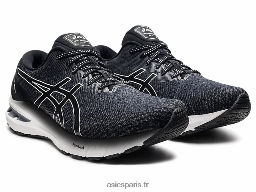 Hommes Asics gt-2000 10 extra large BXL8B21691 noir blanc