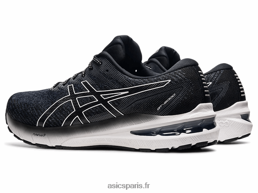 Hommes Asics gt-2000 10 extra large BXL8B21691 noir blanc