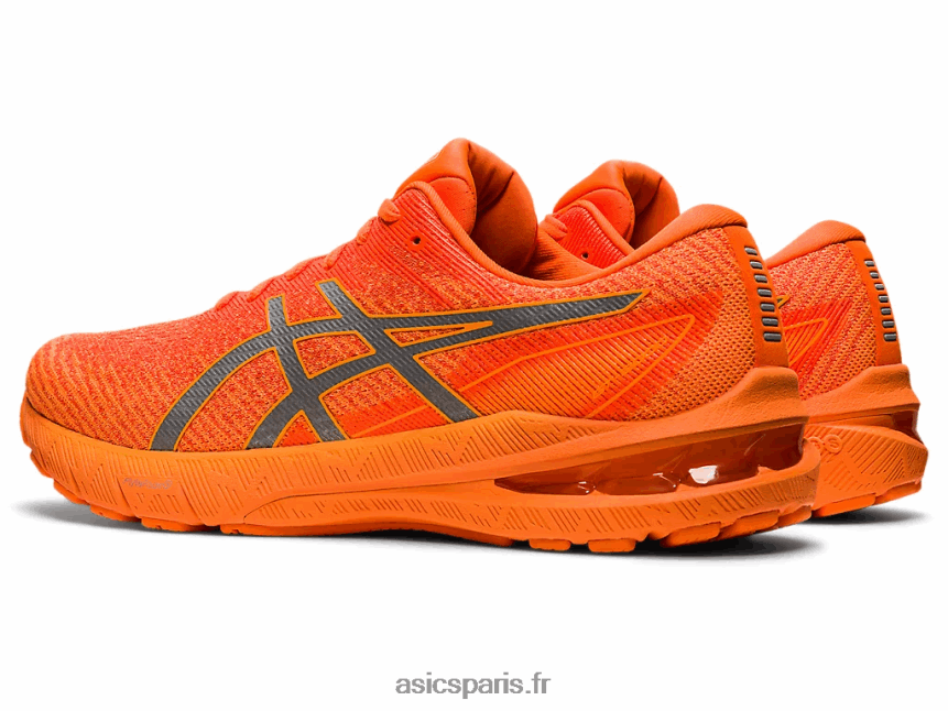 Hommes Asics gt-2000 10 lite-show BXL8B21315 spectacle léger / orange choquant