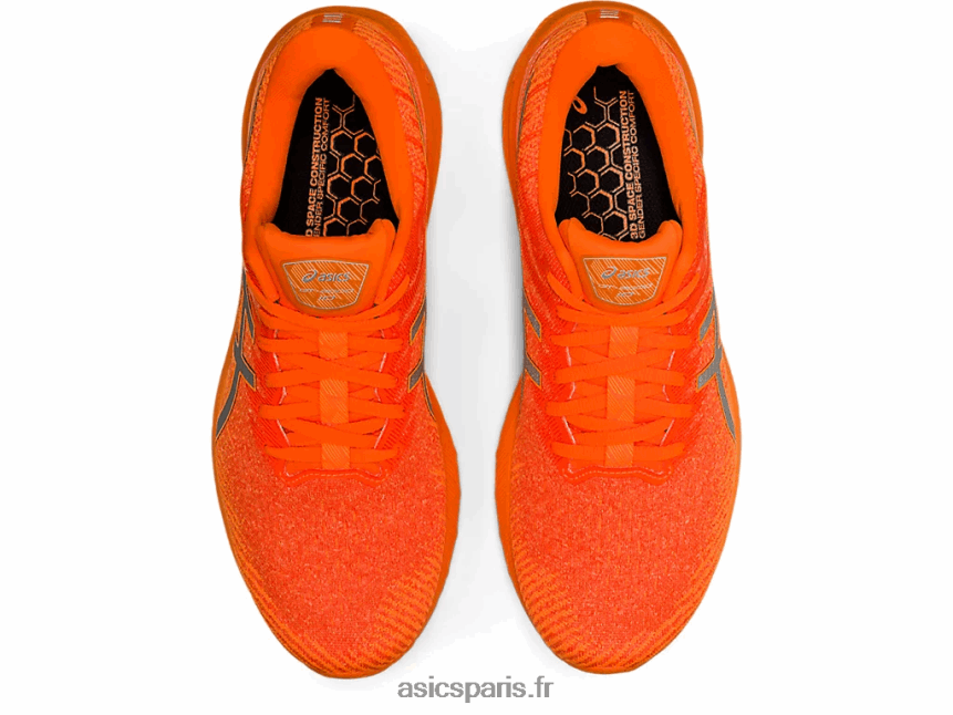 Hommes Asics gt-2000 10 lite-show BXL8B21315 spectacle léger / orange choquant