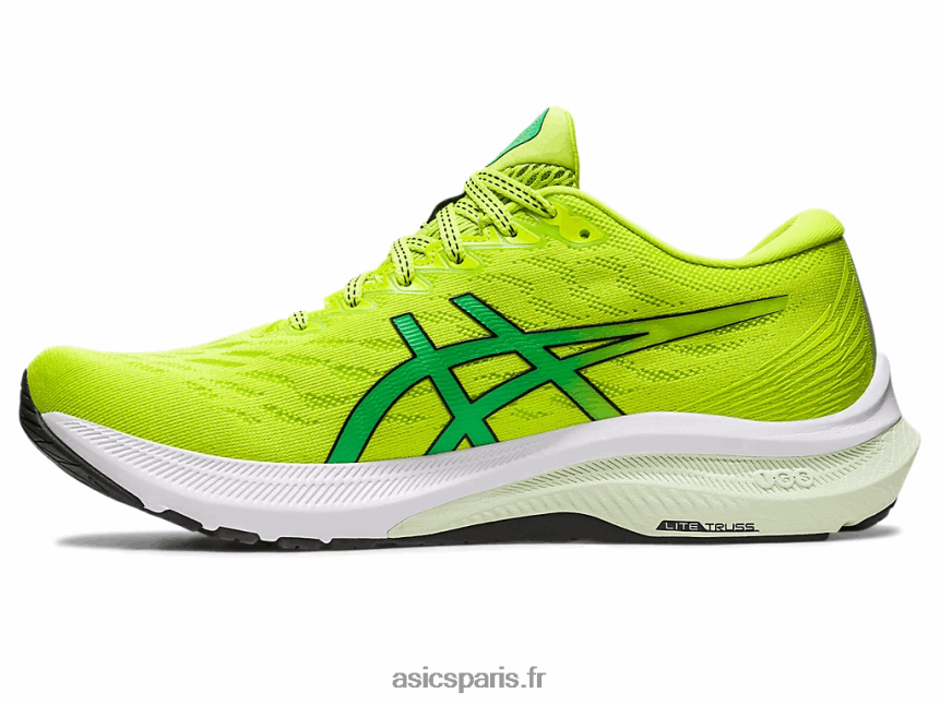 Hommes Asics gt-2000 11 BXL8B2104 zeste de citron vert/noir