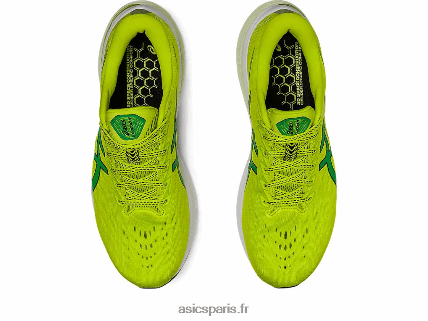 Hommes Asics gt-2000 11 BXL8B2104 zeste de citron vert/noir