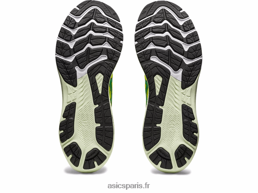 Hommes Asics gt-2000 11 BXL8B2104 zeste de citron vert/noir