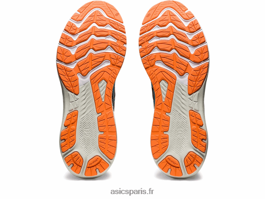 Hommes Asics gt-2000 11 BXL8B2671 noir/pêche soleil