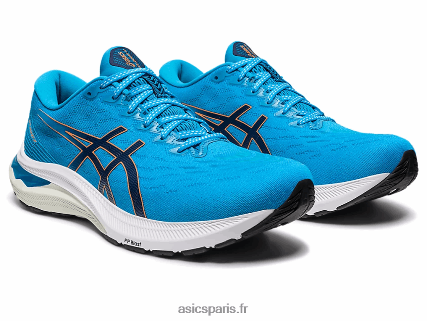 Hommes Asics gt-2000 11 BXL8B2680 bleu île/bleu indigo