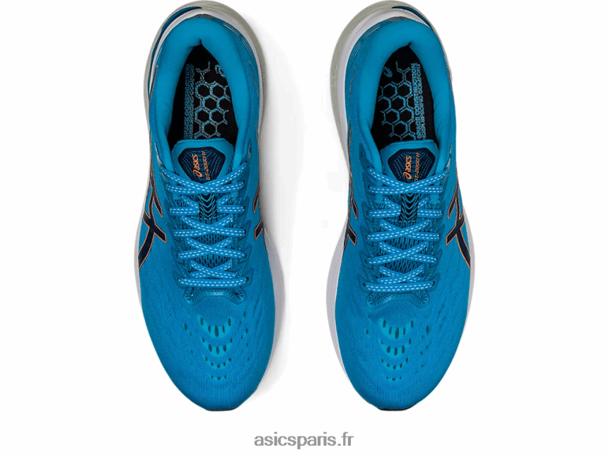 Hommes Asics gt-2000 11 BXL8B2680 bleu île/bleu indigo