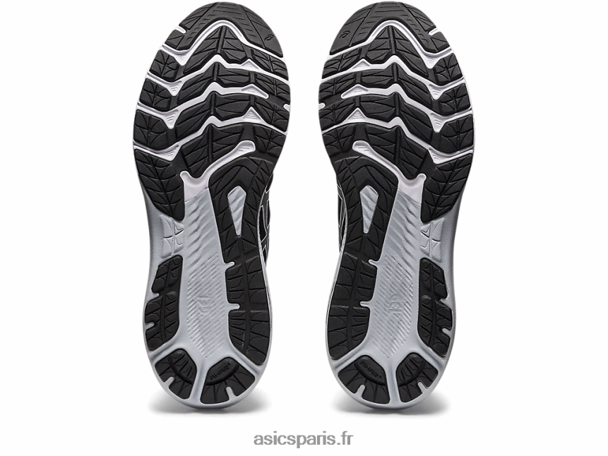 Hommes Asics gt-2000 11 de large BXL8B2673 noir blanc