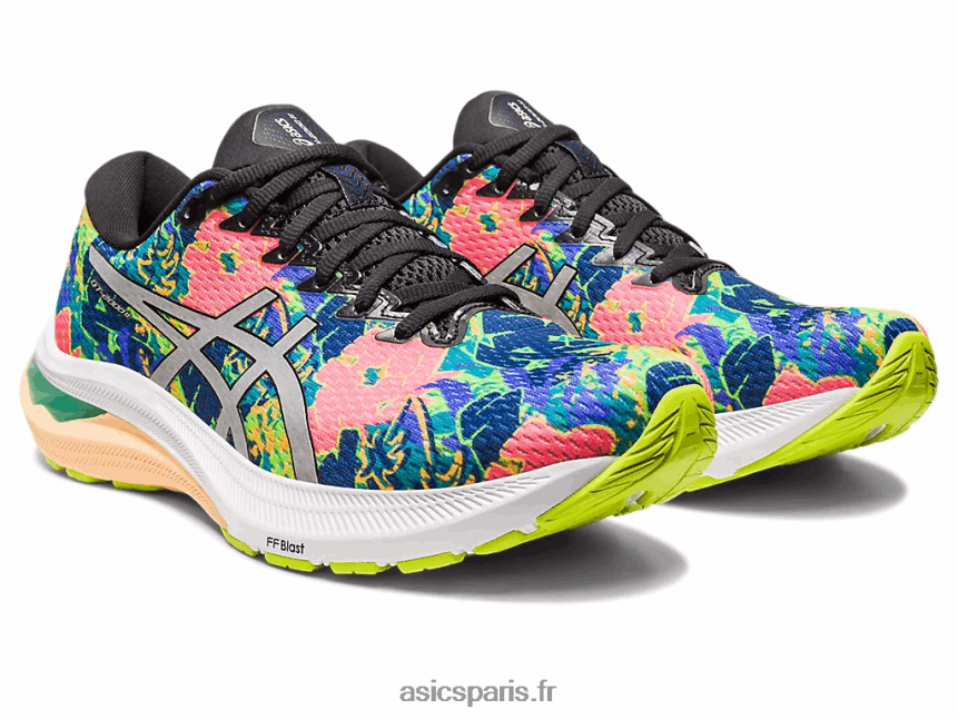 Hommes Asics gt-2000 11 lite-show BXL8B2228 zeste de citron vert/spectacle léger