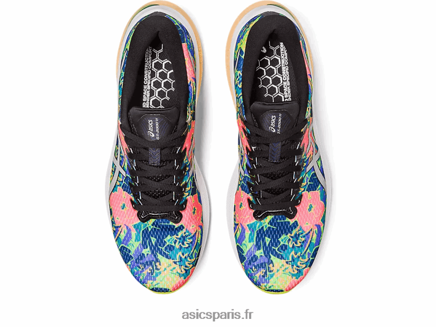 Hommes Asics gt-2000 11 lite-show BXL8B2228 zeste de citron vert/spectacle léger