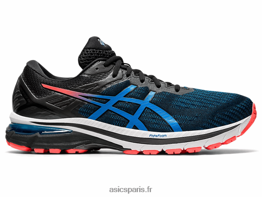 Hommes Asics gt-2000 9 BXL8B22044 noir/bleu directoire
