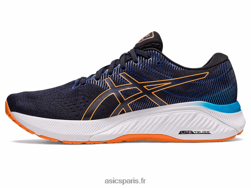 Hommes Asics gt-4000 3 BXL8B2628 noir/pêche soleil