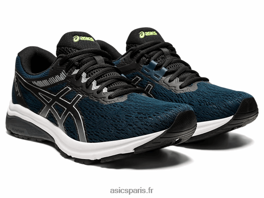 Hommes Asics gt-800 BXL8B21077 bleu français/roche en feuille