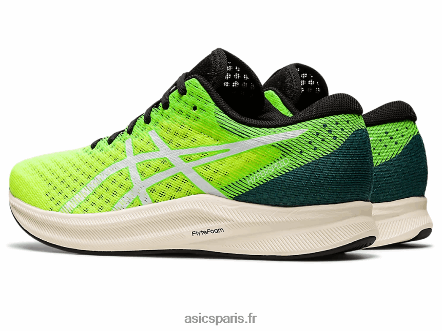 Hommes Asics hyper vitesse 2 BXL8B2695 jaune de sécurité/blanc