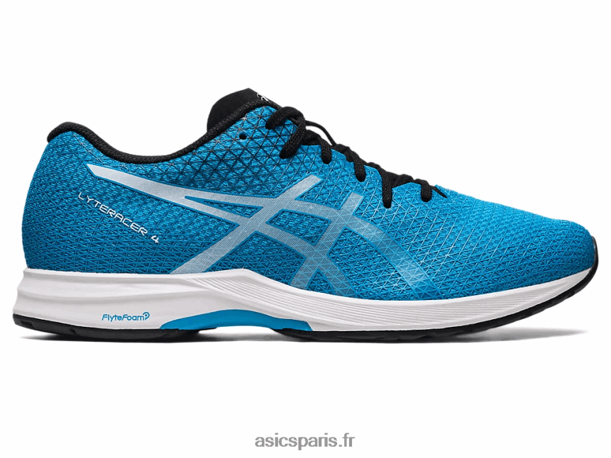 Hommes Asics lyteracer 4 BXL8B2118 bleu île/blanc