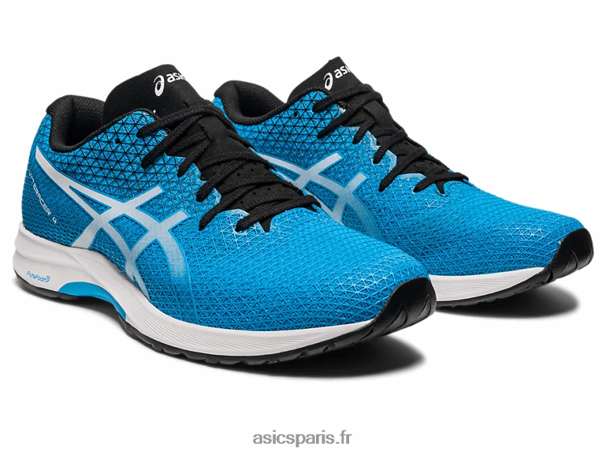 Hommes Asics lyteracer 4 de large BXL8B2115 bleu île/blanc