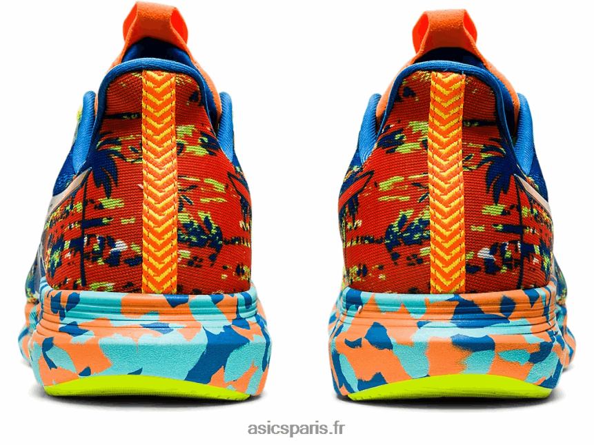 Hommes Asics noosa tri 14 BXL8B21046 hazard green/lake drive