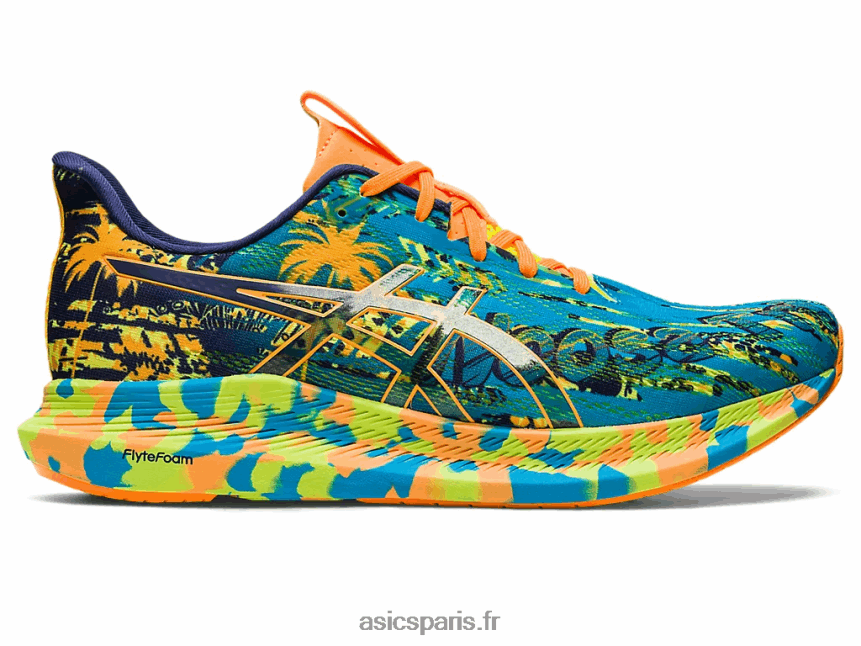Hommes Asics noosa tri 14 BXL8B2370 bleu île/bleu indigo