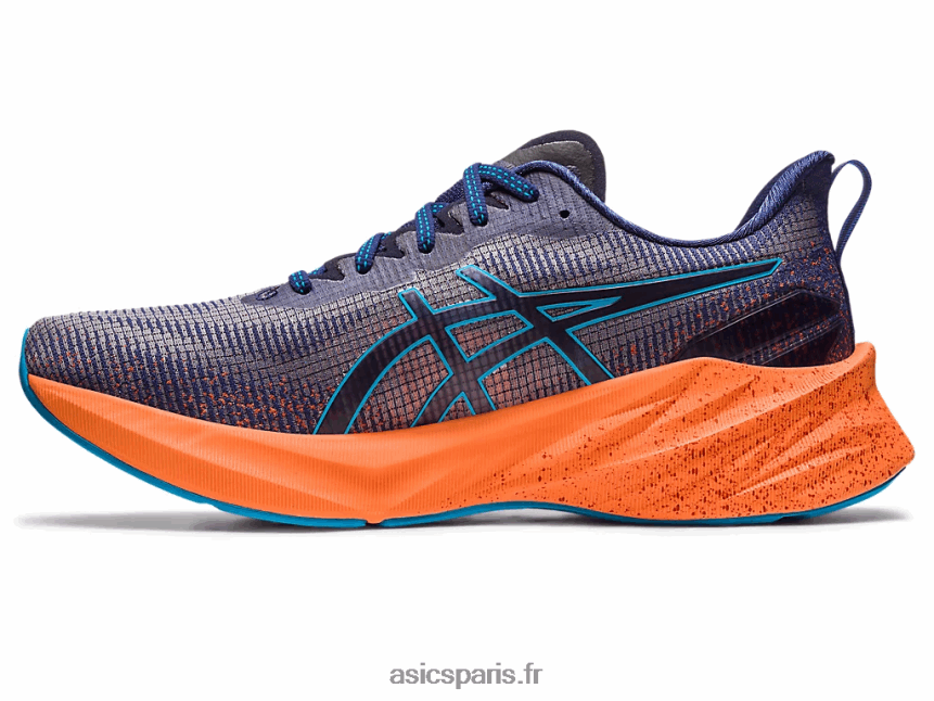 Hommes Asics novablast 3 le BXL8B2217 bleu indigo/bleu île