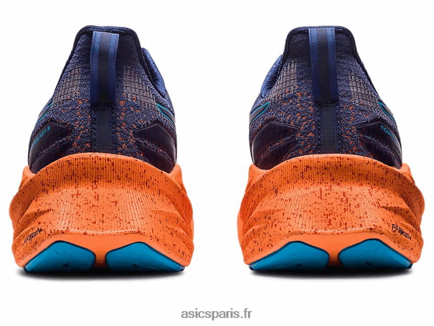 Hommes Asics novablast 3 le BXL8B2217 bleu indigo/bleu île