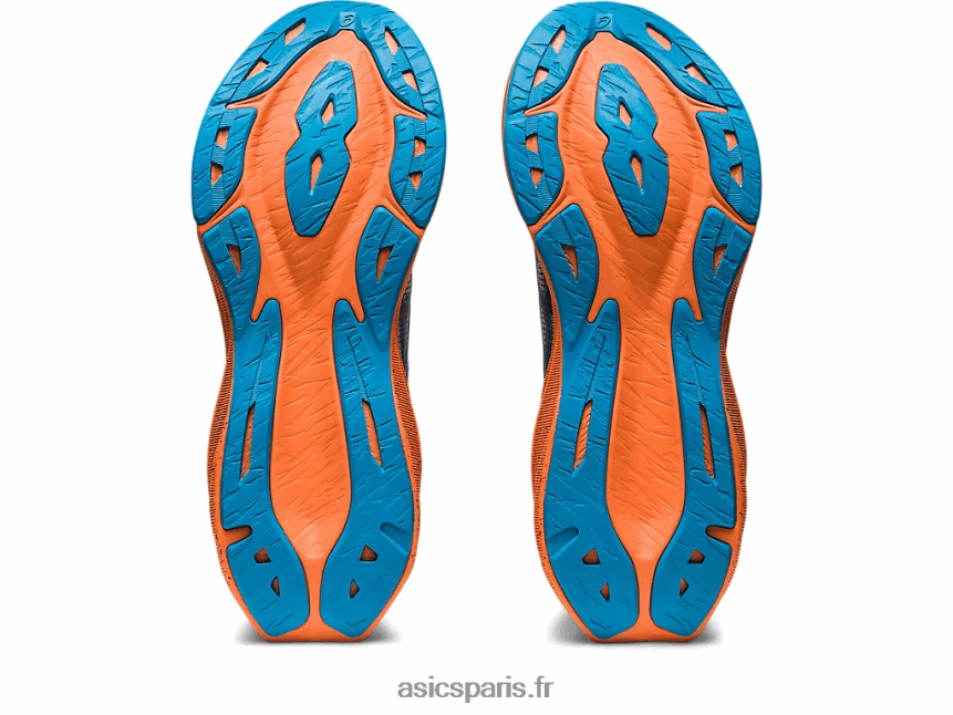 Hommes Asics novablast 3 le BXL8B2217 bleu indigo/bleu île
