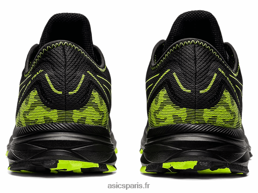 Hommes Asics piste de gel-exciter BXL8B21582 noir/vert danger