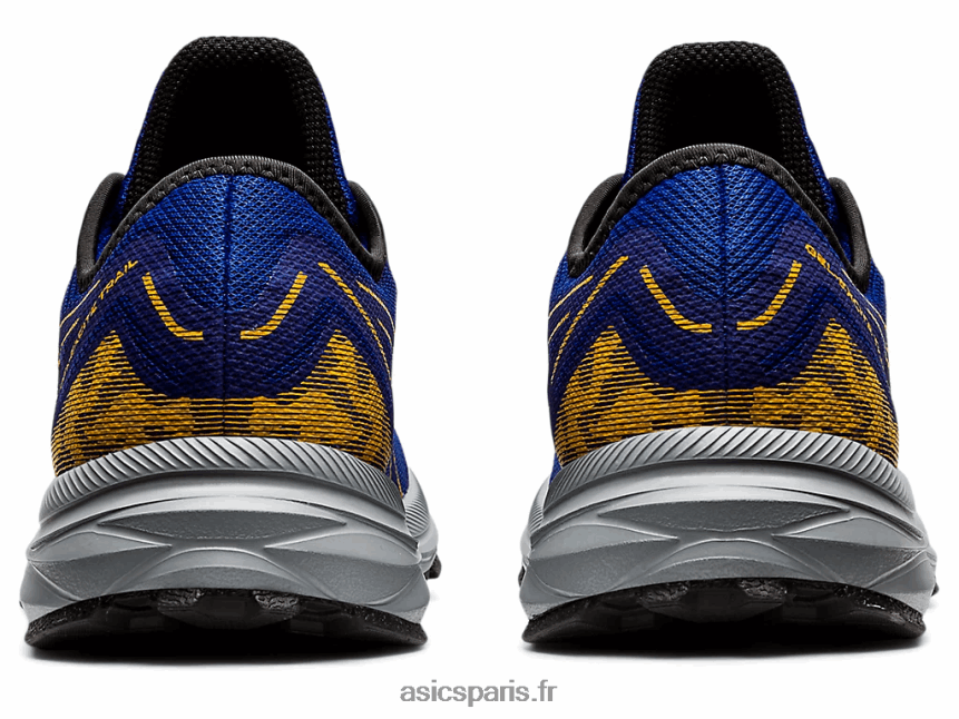 Hommes Asics piste de gel-exciter BXL8B21722 bleu monaco/tournesol