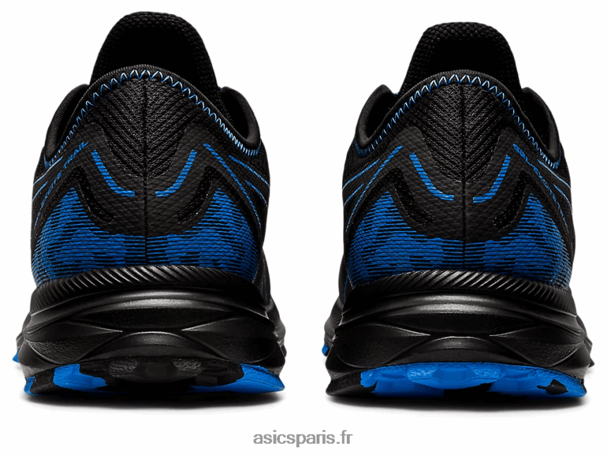 Hommes Asics piste de gel-exciter BXL8B2904 côte noire/bleue
