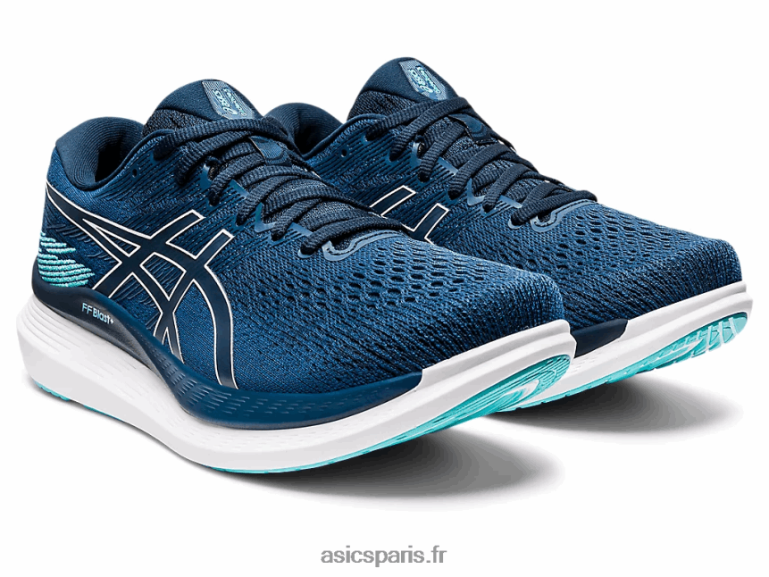 Hommes Asics planeur 3 BXL8B21201 bleu mako/bleu français