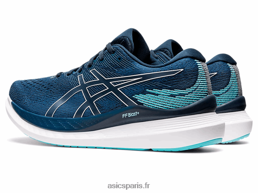 Hommes Asics planeur 3 BXL8B21201 bleu mako/bleu français