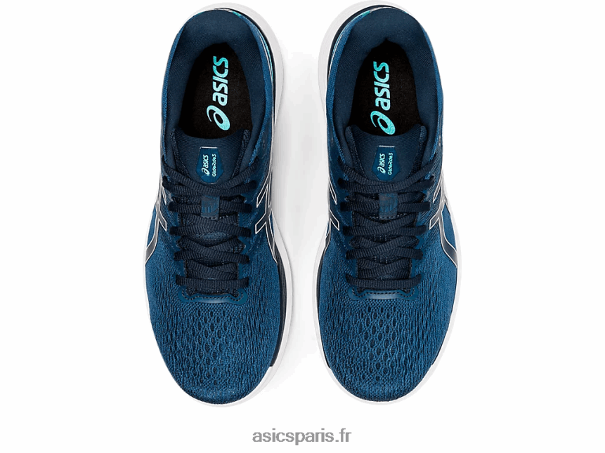 Hommes Asics planeur 3 BXL8B21201 bleu mako/bleu français