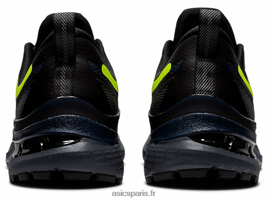 Hommes Asics poinçon gel-kayano 28 BXL8B21640 bleu français/jaune de sécurité