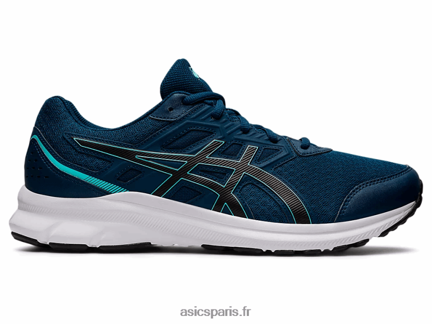 Hommes Asics secousse 3 BXL8B21483 mako bleu/noir
