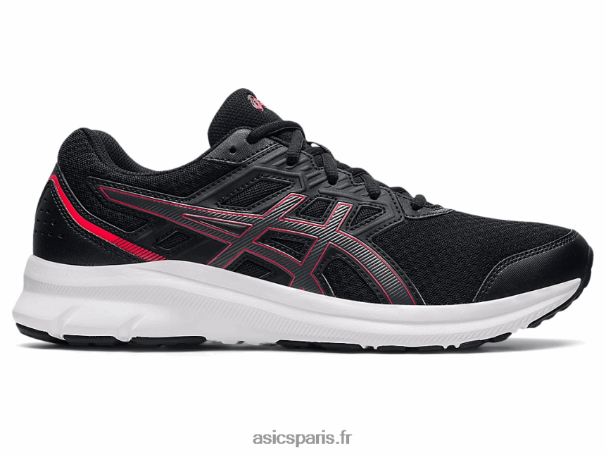Hommes Asics secousse 3 BXL8B21795 noir/rouge électrique