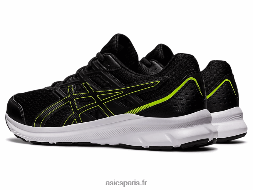Hommes Asics secousse 3 extra large BXL8B21538 noir/vert danger