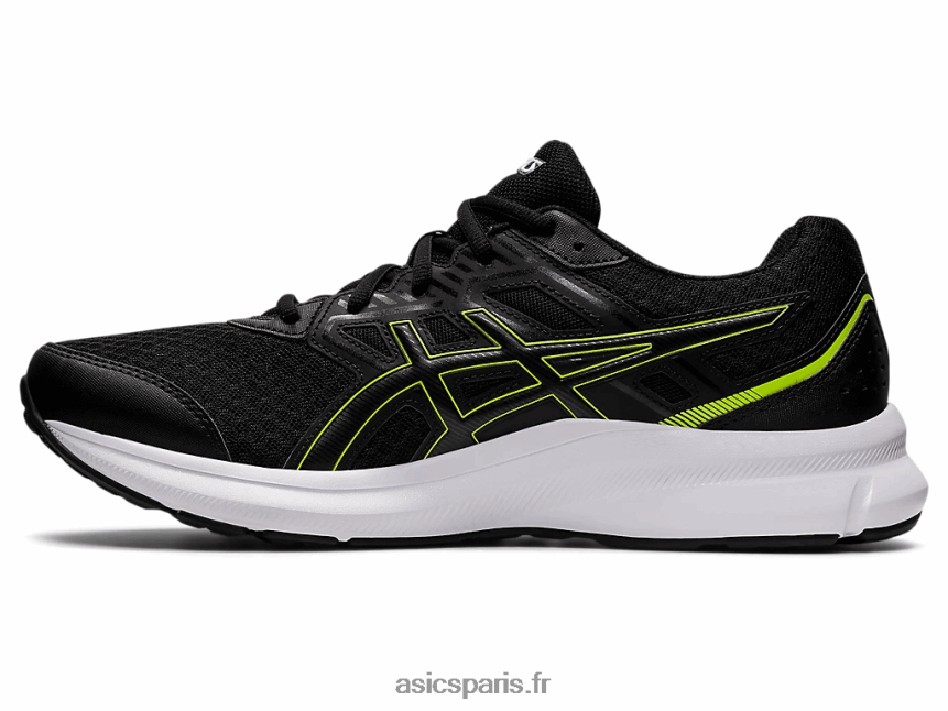 Hommes Asics secousse 3 extra large BXL8B21538 noir/vert danger